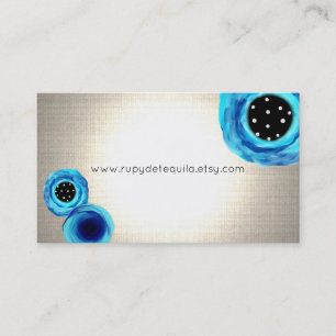 Japan red flower limited edition business card