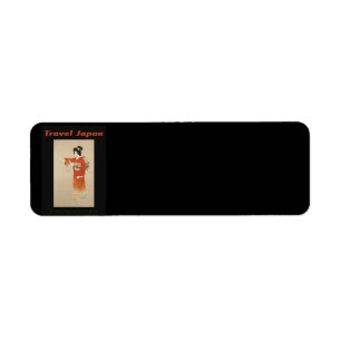 Japan Return Address Label