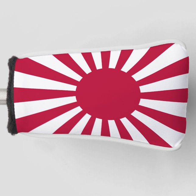 Japan Rising Sun Flag Golf Head Cover (Front)