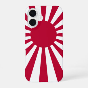 Japan Rising Sun Flag iPhone 16 Case