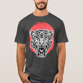 japan Sakura Cherry Blossom Tiger Japanese T-Shirt