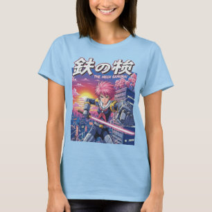 Japan Samurai Animae Japanimae Manga Warrior  T-Shirt