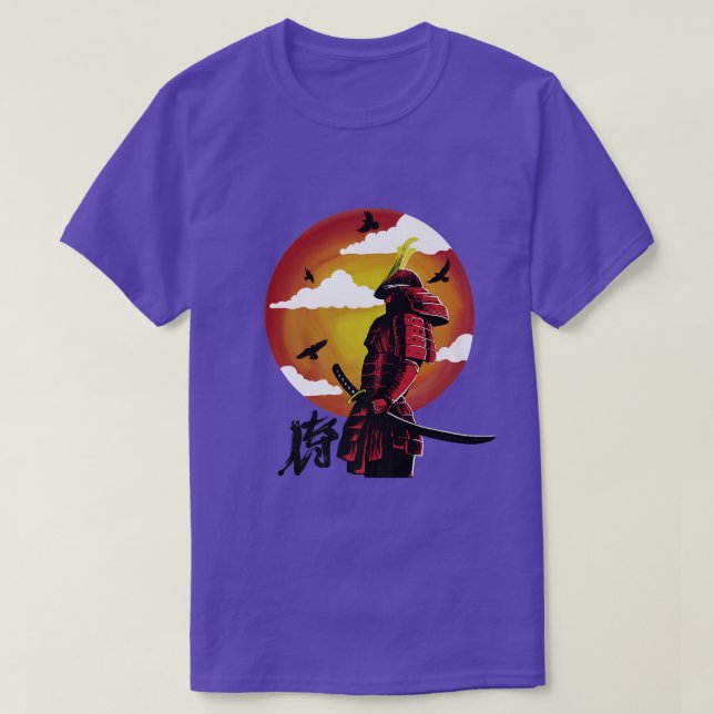 Japan Samurai Samurai Sword Premium T-Shirt Copy C (Design Front)