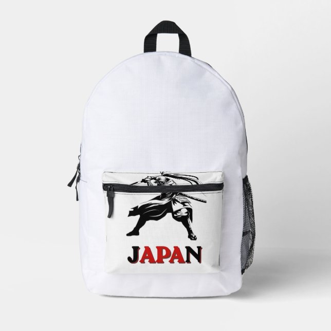  Japan Samurai: Warrior Spirit Backpack (Front)