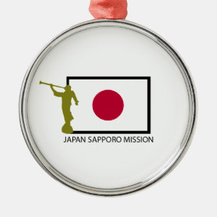 JAPAN SAPPORO MISSION LDS CTR METAL TREE DECORATION