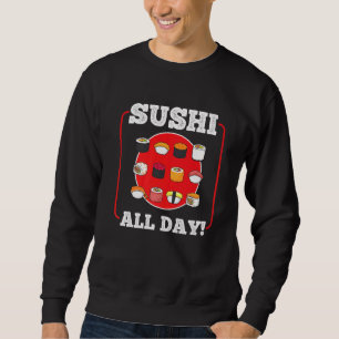 Japan Sashimi Sushi Chopsticks Sushibar Temaki Nor Sweatshirt