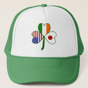 Japan Shamrock Trucker Hat