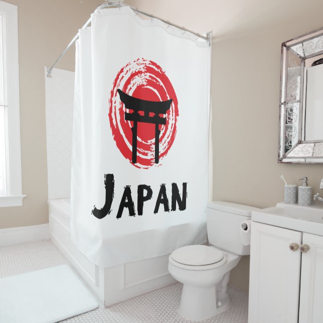 Japan Shower Curtain (In Situ)