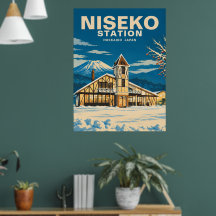 Japan Snow Culture Niseko Station ニセコ駅