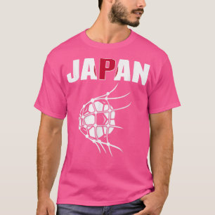 Japan Soccer Fans Jersey Japanese Flag Football Ba T-Shirt