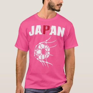 Japan Soccer Fans Jersey Japanese Flag Football Ba T-Shirt