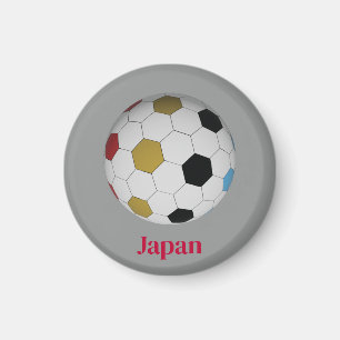 Japan Soccer Magnet