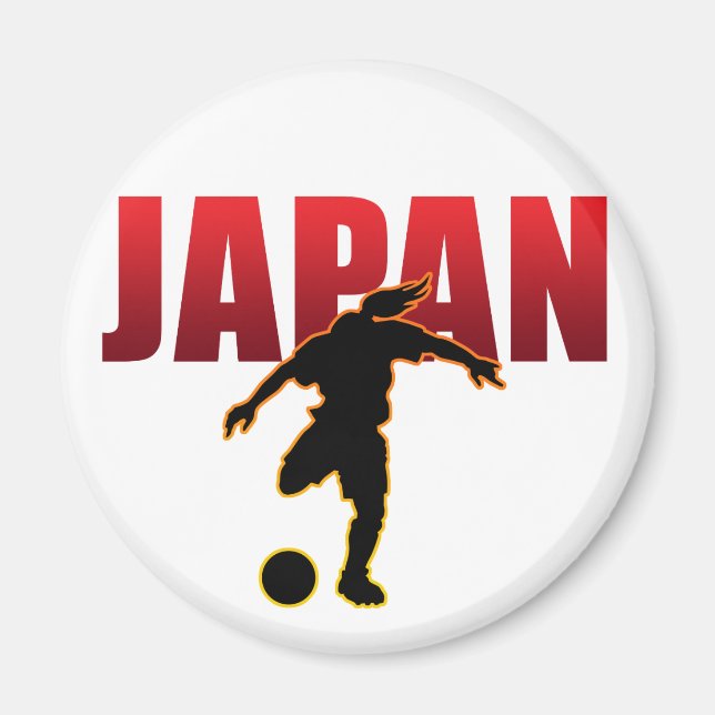 JAPAN SOCCER MAGNET (Front)