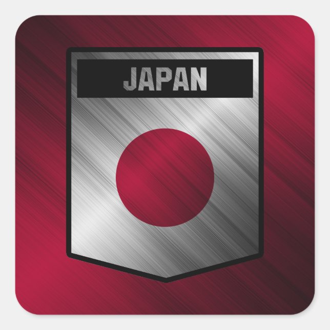 Japan Square Sticker (Front)