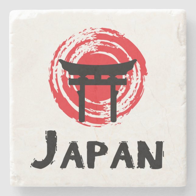 Japan Stone Coaster (Front)