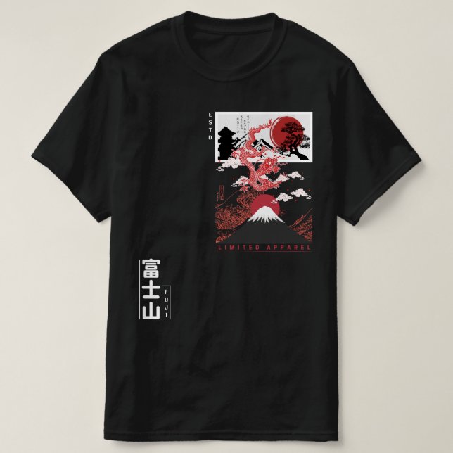 Japan Style T-Shirt Value Men (Design Front)