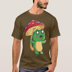 Japan Sweet Cottagecore Aesthetic Frog Lover  T-Shirt