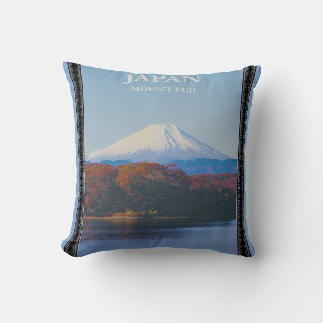 Japan Throw Pillow (Front)