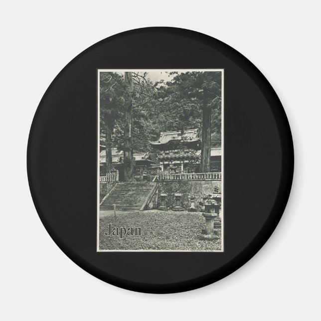 Japan Toshogu Shrine Nikko Magnet (Front)