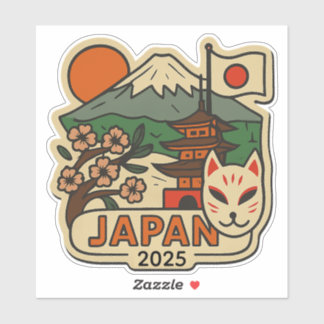 Japan Travel Design with Custom Year