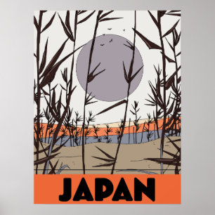 Japan travel poster