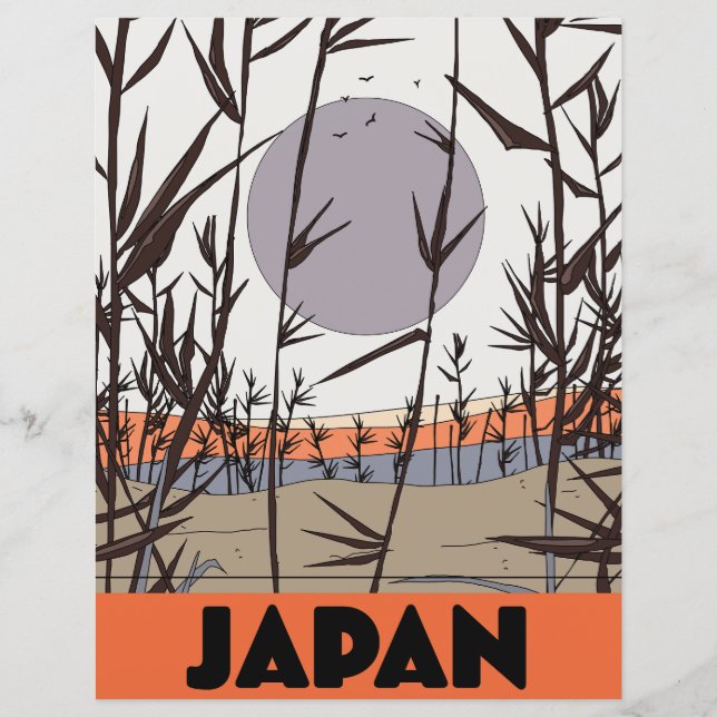 Japan travel poster (Front)