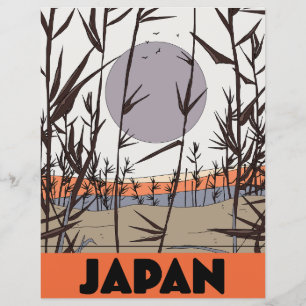 Japan travel poster