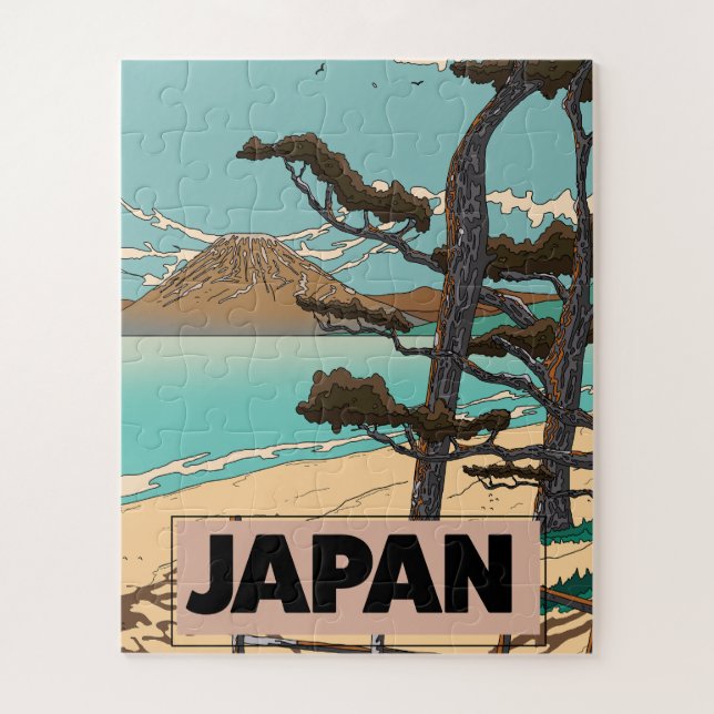 Japan travel Print Jigsaw Puzzle (Vertical)