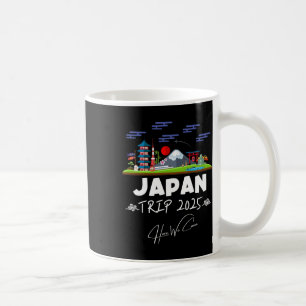 Japan Trip 2025 Here We Come Matching Team Travel Coffee Mug