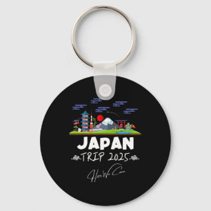 Japan Trip 2025 Here We Come Matching Team Travel Key Ring