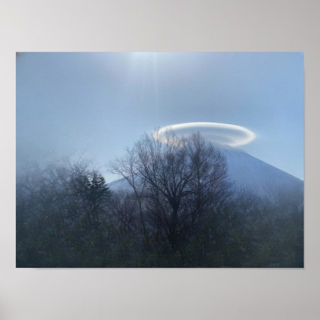 Japan Volcano Poster (Front)