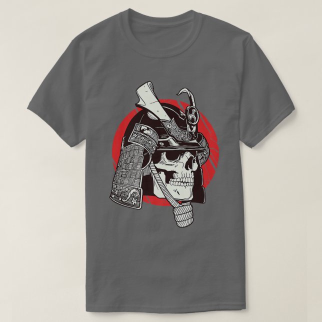 Japan Warrior Samurai Bushido Code Japanese Swords T-Shirt (Design Front)