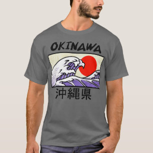 Japan Wave Beach Okinawa Island T-Shirt