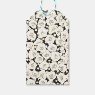 Japan White Flower floral garden Gift Tags