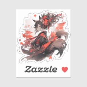 Japan Yokai Art-Fox Girls