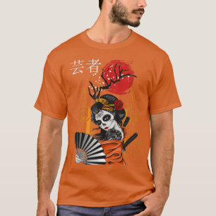Japan Zombie Anime Otaku Grunge Retro Tokyo Kanji T-Shirt