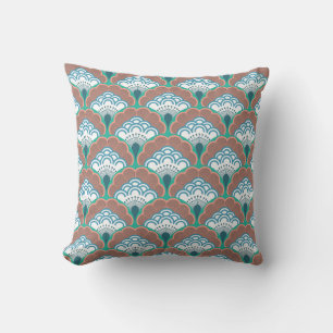 Japandi floral pattern _ Oriental Cushion