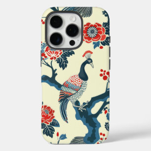 Japandi Floral William Morris Style iPhone Case