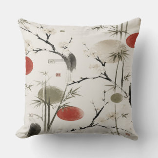 Japandi Minimalist Zen Pillow