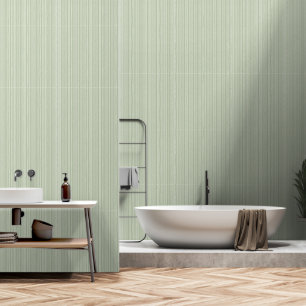 Japandi style sage line elements wallpaper