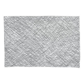 Japandi texture style simple lines scribble pillowcase
