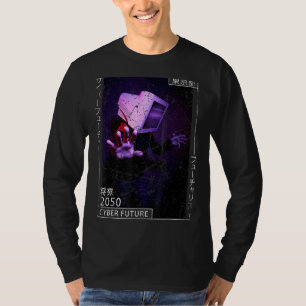 Japanese Aesthetic Cyberpunk Cyborg - Japanese 90s T-Shirt