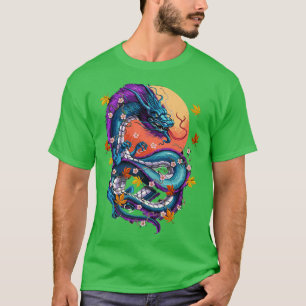 Japanese Aesthetic Dragon Japan Art T-Shirt