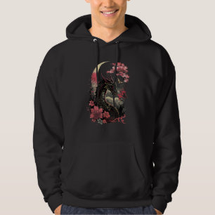 Japanese Aesthetic Dragon japanese art Japan Tatto Hoodie