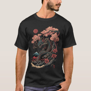Japanese Aesthetic Dragon Japanese Art Japan Tatto T-Shirt