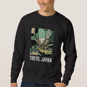 Japanese Aesthetic Tokyo Vaporwave Japan Lofi Fash Sweatshirt