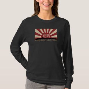 Japanese Aircraft Carrier Shokaku Rising Sun Flag T-Shirt