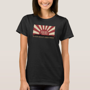 Japanese Aircraft Carrier Shokaku Rising Sun Flag T-Shirt