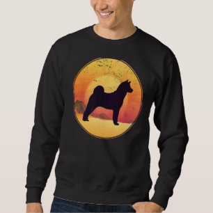 Japanese Akita Inu Retro Sweatshirt