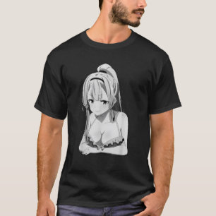Japanese Anime Fans Summer Aesthetic Lewd Waifu T-Shirt